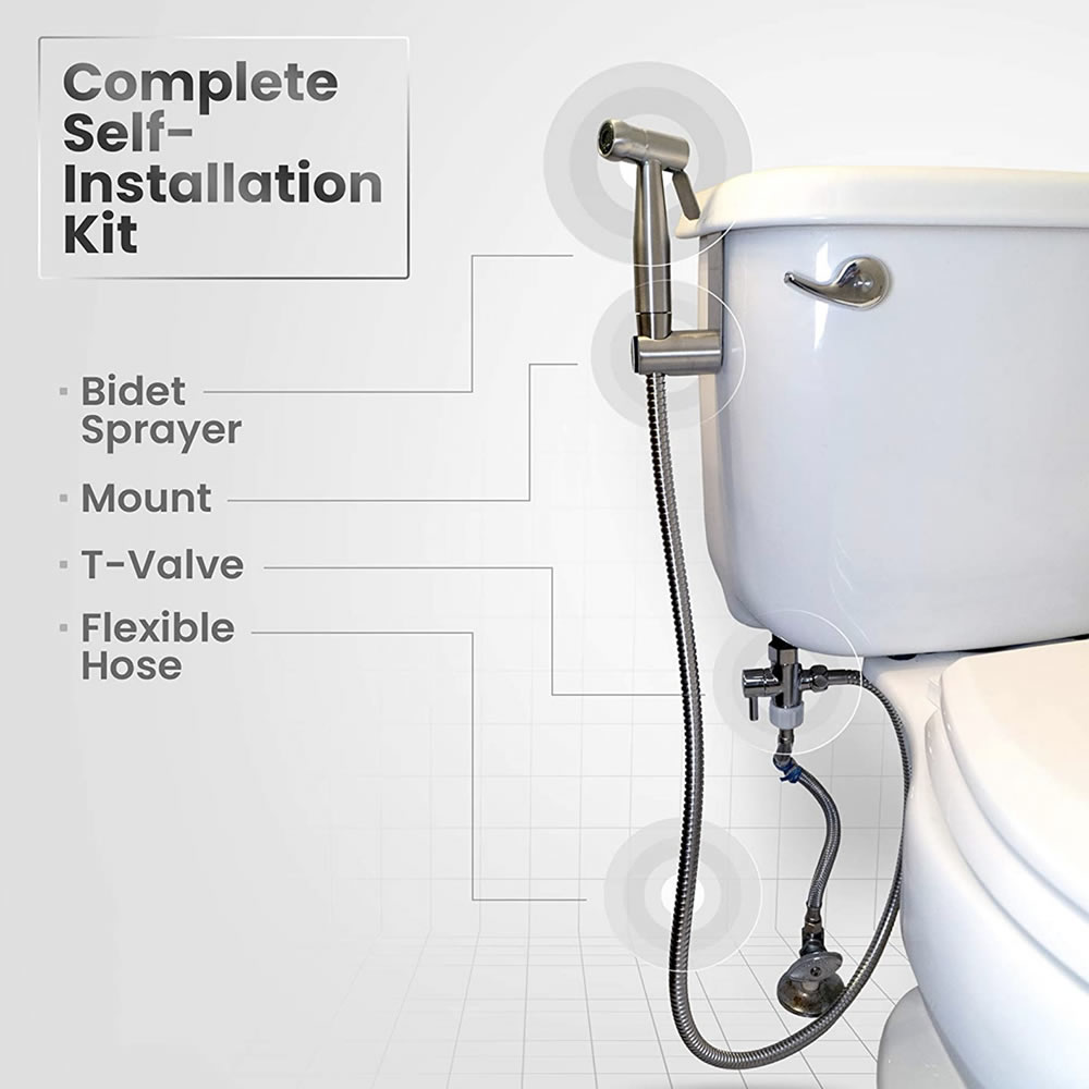 Hand Held Bidet Spray Kit: image 4