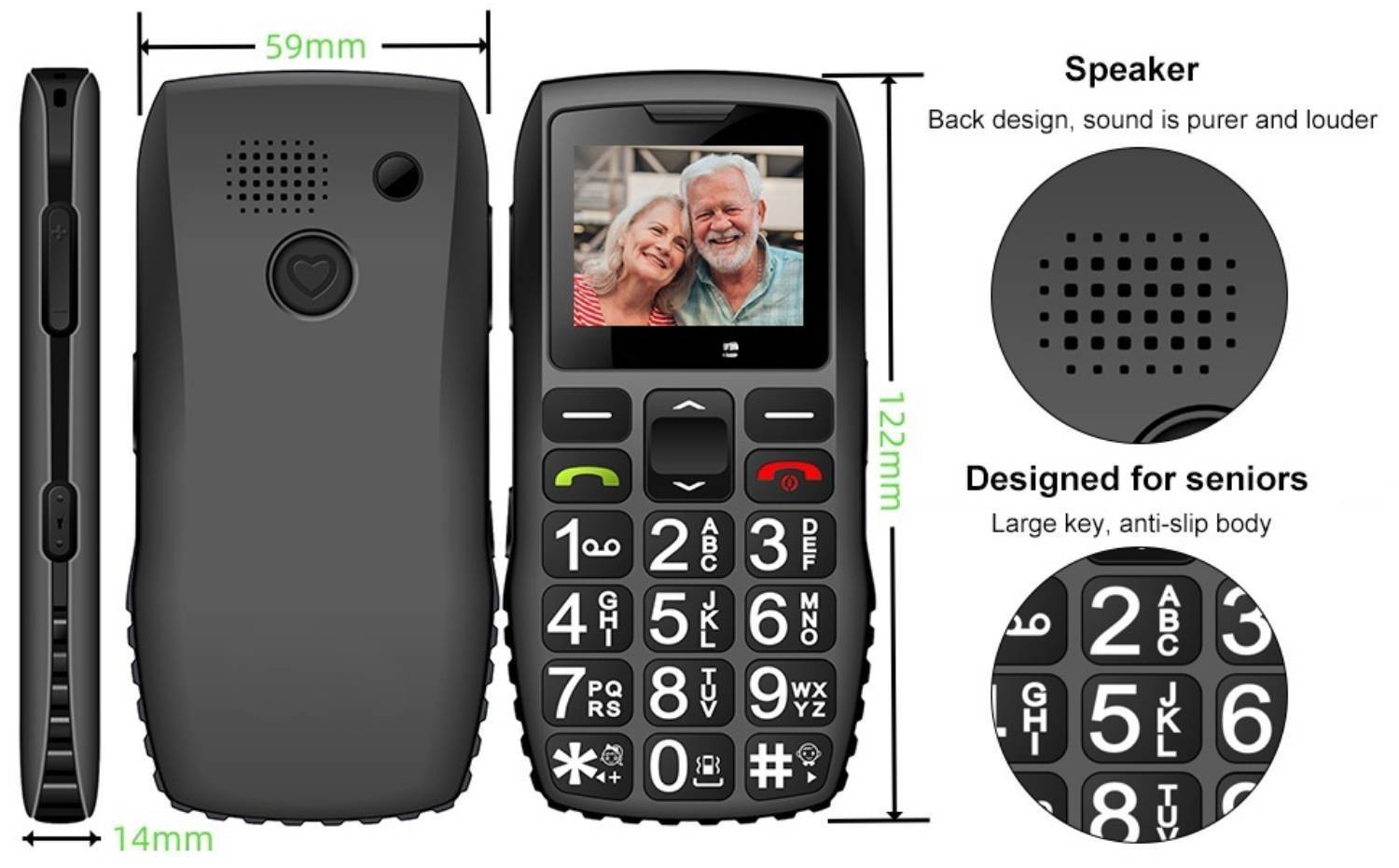best phone for elderly mobile  